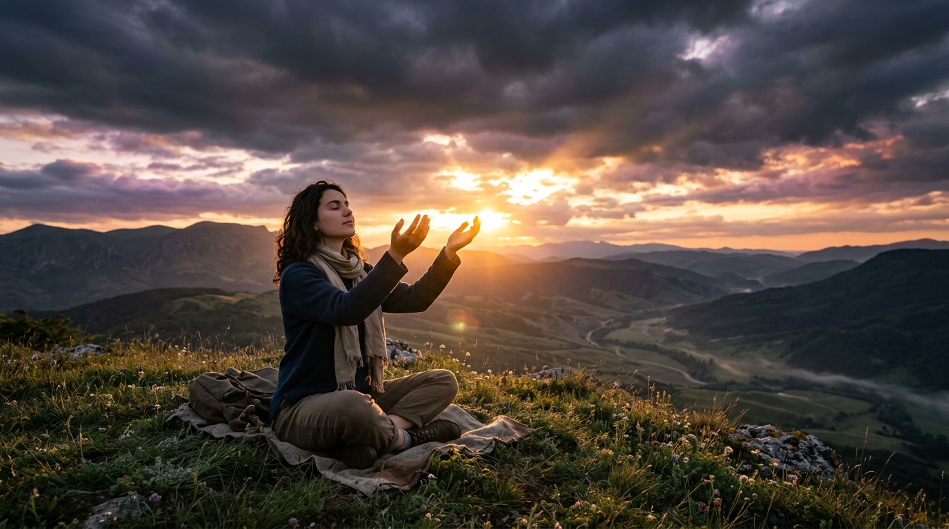 Peace of God overcoming anxiety