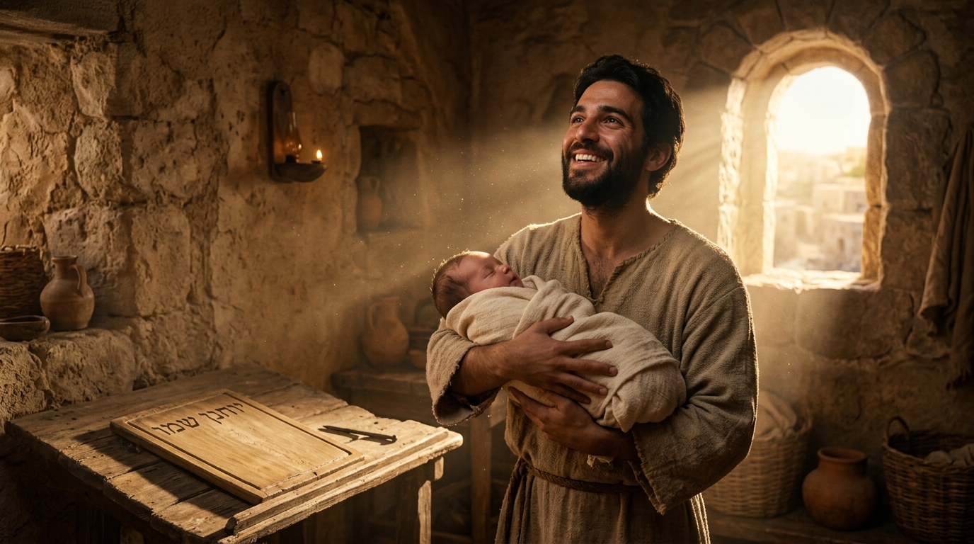 Lucas 1:57-80 — Nacimiento y Primeros Pasos de Juan el Bautista: La Aurora que Rompe el Silencio