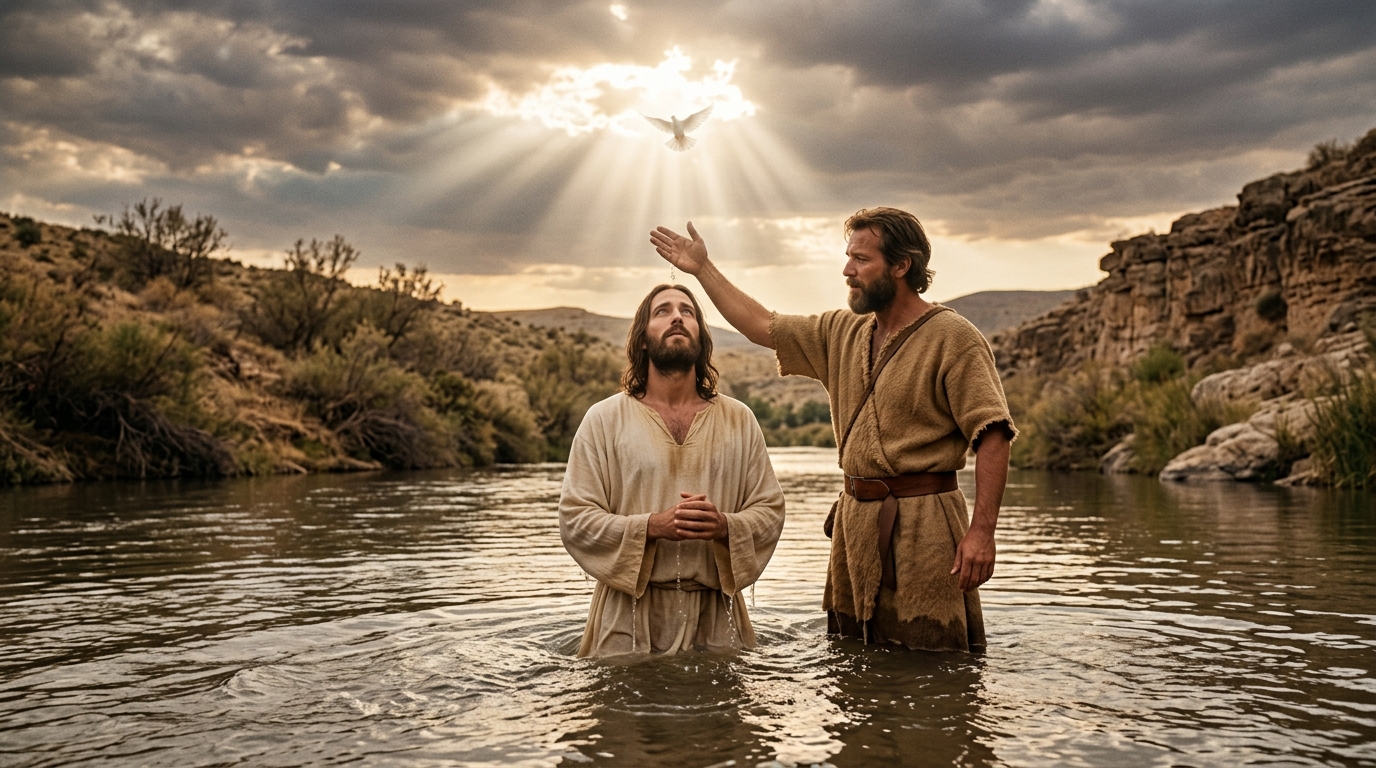 Marcos 1:1-13 — El Comienzo del Evangelio: Voz en el Desierto, Cielos Abiertos y la Aprobación del Padre