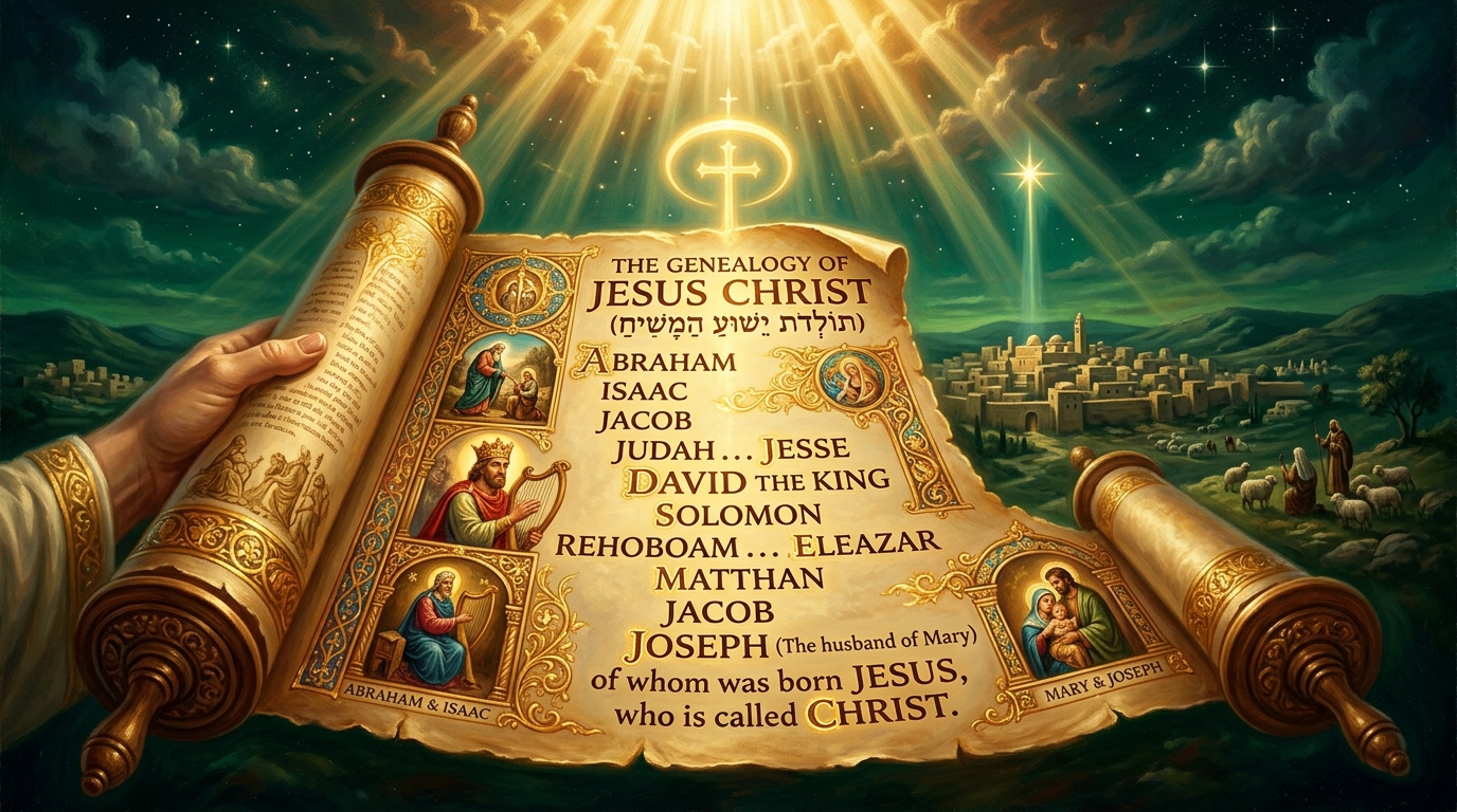 Mateo 1:1-17 — La Genealogía de Jesús: La Gracia de Dios en la Historia de los Hombres