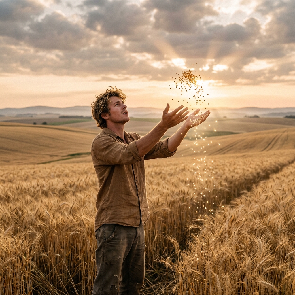 He who sows generously will also reap generously